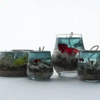 شمع طرح دریا با اسم دلخواه شما