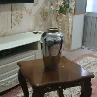 گلدان شیشه ای باطرح ساده|صنایع دستی و سایر لوازم تزئینی|خوی, |دیوار