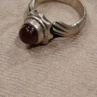 انگشتر نقره دست ساز|کلکسیون اشیاء عتیقه|کرمانشاه, |دیوار