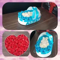 گل رز روبانی|گل مصنوعی|پردیس, فاز ۳|دیوار