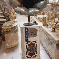 گرامافون مبله بزرگ قهوه ای طلا سفید کرم برنز سوگلی|سیستم صوتی خانگی|زنجان, |دیوار