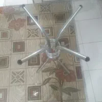 میز غذا خوری استیل شیشه ای بهمراه صندلی صندلی|میز و صندلی غذاخوری|مشهد, رده|دیوار