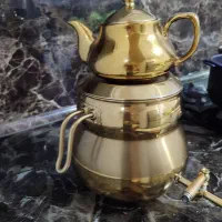 کتری و قوری طلایی