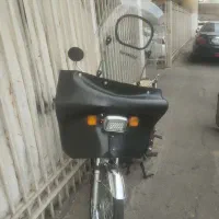 یک عدد لاستیک عقب موتور سیکلت و باطری بوق|قطعات یدکی و لوازم جانبی|ری, علایین|دیوار