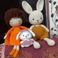 بافت انواع عروسکهای بافتنی