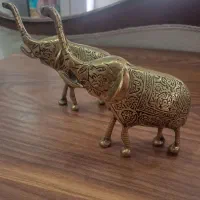 فیل برنجی آنتیک