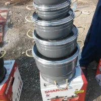 قابلمه نو 10پارچه  مشکی 3میلیون