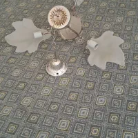 لوستر سه شاخه استیل