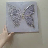 تابلو پروانه برجسته