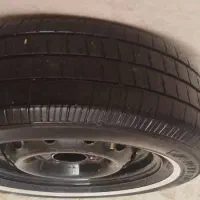 یک جفت لاستیک دور سفید|قطعات یدکی و لوازم جانبی|خرمآباد, |دیوار