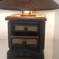 آباژور بامبو تمامی کاردست ساخت مالزی