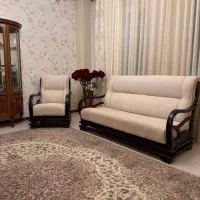 مبلمان چوبی راحتی