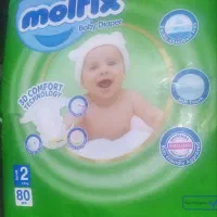 پوشک سایز ۲ تعداد ۸۰ تا مولفیکس