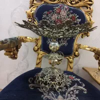 لوستر .دور لامپی وظرف میوه برنج|لوستر و چراغ آویز|قرچک, شهرک الحدید|دیوار