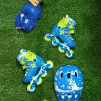 کفش اسکیت برند جینگ جی jing jie با پک کامل ایمنی