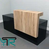 *کانترپیشخوان میزمبل لوازم آفیس چرم براق چسترکد229