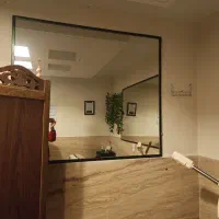 آیینه قاب فلزی