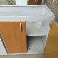 کابینت کارکرده ورق زخیم|بوفه، ویترین، کنسول|اسدآباد, |دیوار