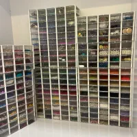 مجموعه کامل جواهردوزی و گلدوزی و ربان دوزی و کچه