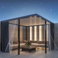 آلاچیق کلبه (سویسی . اسکاتلندی) وانواع سازه چوبی