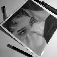 10 درصد تخفیف برای سفارش نقاشی چهره سیاه قلم|تابلو، نقاشی، عکس|نیشابور, شهرک جانبازان|دیوار