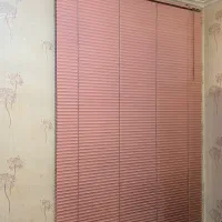 پرده کرکره ای صورتی سالم