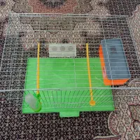 قفس پرنده با لوازم