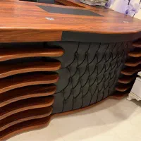 فروش فوری ست میز مدیریت و صندلی خلبانی