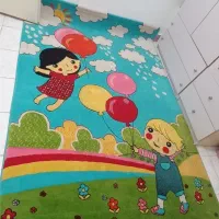 فرش کودک با طرح زیبا هم برای پسر هم دختر