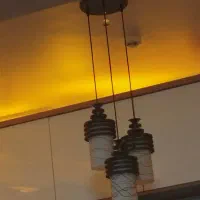دو عدد لوستر درحد نو