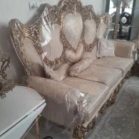 مبل سلطنتی ۷ نفره|مبلمان خانگی و میز عسلی|ری, علایین|دیوار