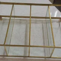 تیبگ  شیشه ای طلایی مناسب خوراکی های خوشمزه