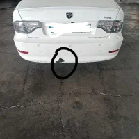 سپر عقب سورن پلاس با جای سه سوراخ سنسور