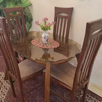 میز ناهارخوری ۴ نفره|میز و صندلی غذاخوری|کرج, عظیمیه|دیوار