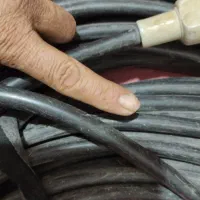کابل سیار قدیمی۲/۵×۲مس اصل نیمه افشار فشار قوی