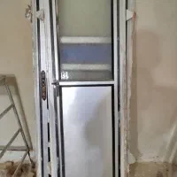 درب و پنجره آلومینیومی باچارچوب در حد نو|مصالح و تجهیزات ساختمان|اسدآباد, |دیوار