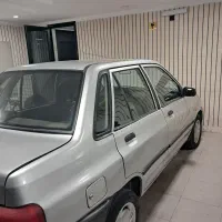 پراید دوگانه نقره ای