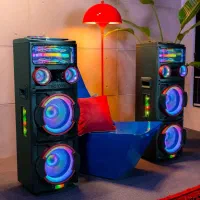 اسپیکر Dj T400 3D  میکرولب|سیستم صوتی خانگی|رشت, جهاد|دیوار