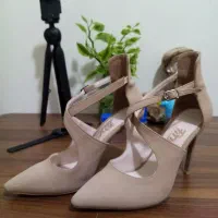 کفش مجلسی رنگ کرمی سایز 37 فروشی