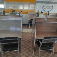 میز مطالعاتی جهت پانسیون و فضا کار اشتراکی|میز تحریر و کامپیوتر|شهرکرد, |دیوار