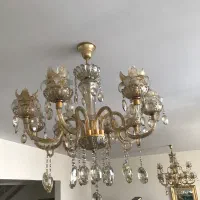 لوستر شامپاینی کار چین و ایران