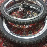فروش دو عدد رینگ دوچرخه با لاستیک و تیوپ کاملا|دوچرخه، اسکیت، اسکوتر|باشت, |دیوار
