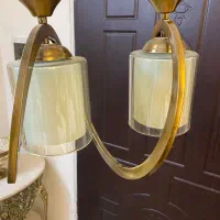 دو عدد لوستر دو شاخه|لوستر و چراغ آویز|تهران, فلاح|دیوار