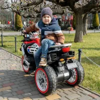 موتور بزرگ سه چرخ/سوئیچ دار /دونفره دسته گازخور|اسباب‌‌بازی|ابهر, |دیوار