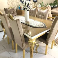 میز غداخوری ۶ نفره و مبل ست ۷ نفره