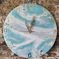 ساعت رزینی|ساعت دیواری و تزئینی|ری, علایین|دیوار