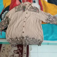 مانتو نو کرم زنانه طرح چاپی