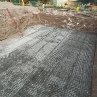 آرماتوربندی سقف فنداسیون استخر و دیوار برشی|خدمات پیشه و مهارت|لواسان, |دیوار