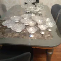 سرویس پذیرایی کریستال چک نو اصل قدیمی|ظروف سرو و پذیرایی|قزوین, |دیوار