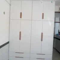 ساخت انواع کمد آشپزخانه اپن قفسه ام دی اف|جاکفشی، کمد، دراور|جوانرود, |دیوار